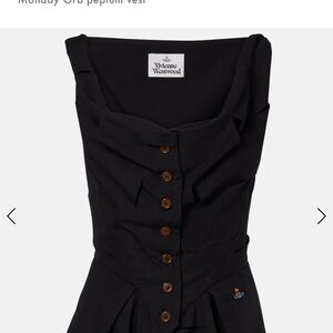 Vivienne Westwood Black Vest